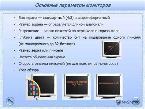 Определение времени отклика дисплея