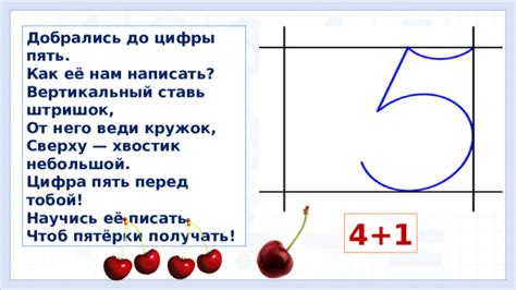 Определение маленькой цифры перед корнем сверху