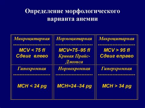 Определение махровой анемии