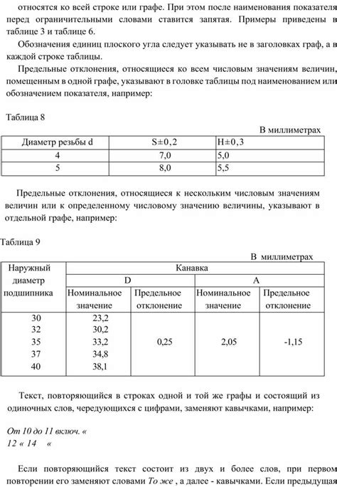 Определение наименования показателя