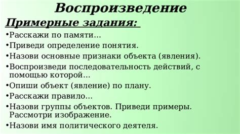 Определение понятия "Назови вещи своими именами"