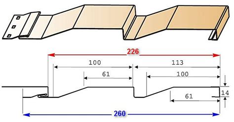 Определение рабочей ширины сайдинга