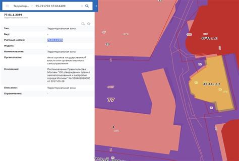 Определение реестрового номера территориальной зоны