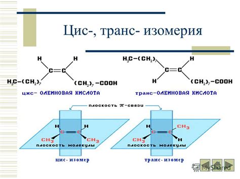 Определение цис изомеров