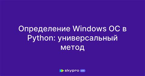 Определение Windows Software