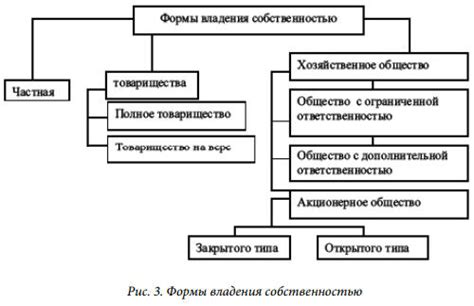 Организационно-правовая форма и особенности