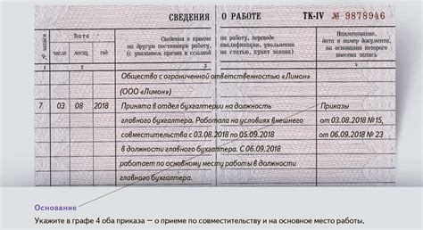 Основное место работы: зачем это нужно?