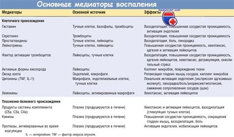 Основные виды модификации и их эффекты