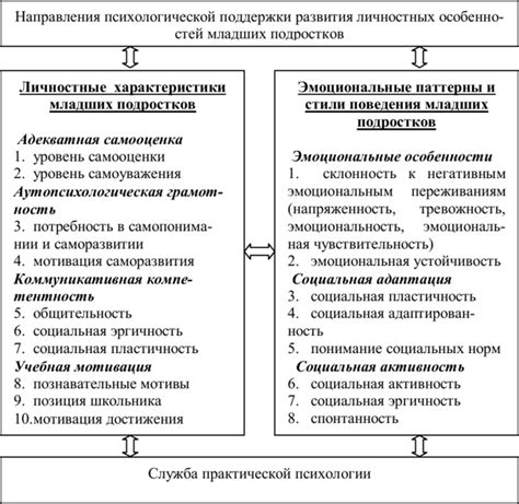 Основные задачи психологической поддержки