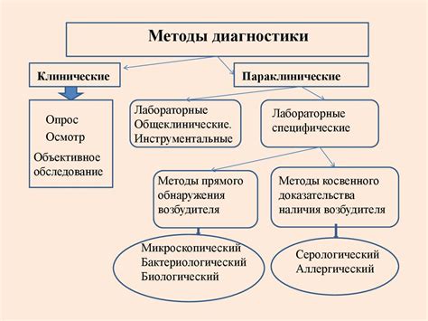 Основные методы и анализы при диагностике заболеваний