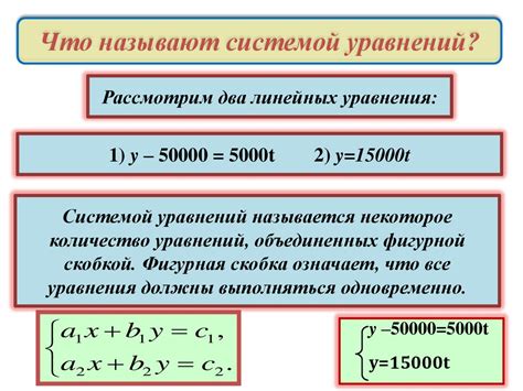 Основные понятия уравнений