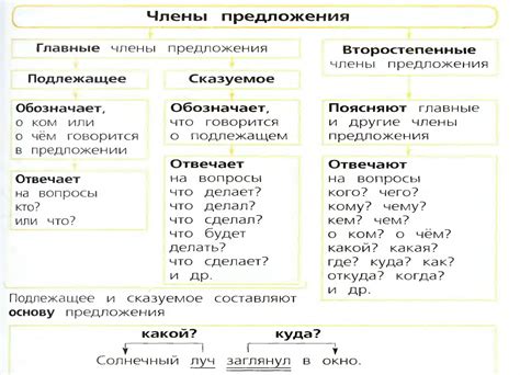 Основные признаки глаголов 3 класса