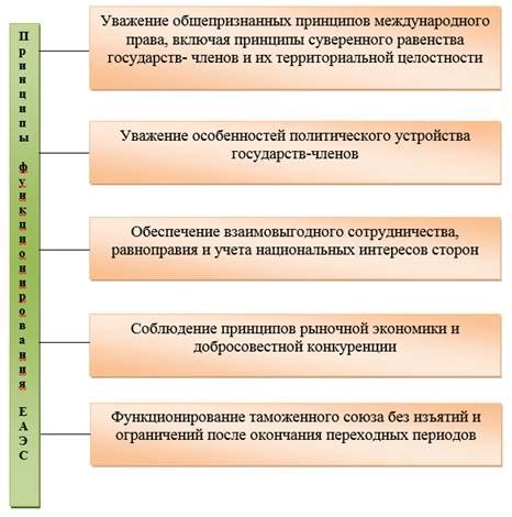 Основные принципы ЕАЭС