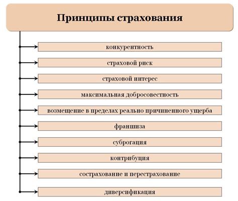 Основные принципы выбора объекта страхования: