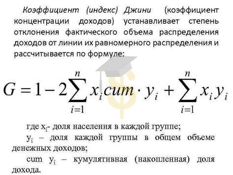 Основные принципы расчета индекса Джини