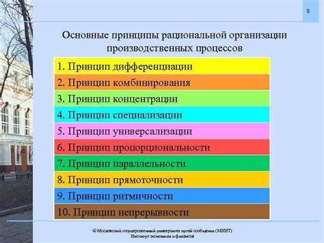 Основные принципы рациональной организации дня