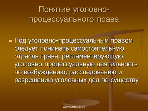 Основные принципы уголовно-процессуального права