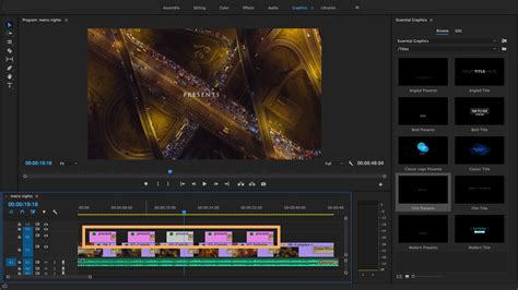 Основные функции Adobe Premiere Pro