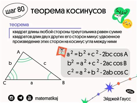 Особенности косинуса: единица и ноль