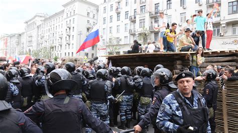 Особенности несанкционированных митингов