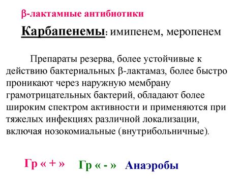 Особенности применения местных антибиотиков