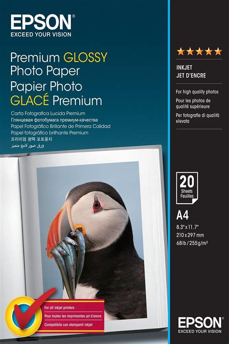 Особенности Epson Premium Glossy