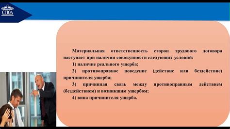 Ответственность сторон при отсутствии договора