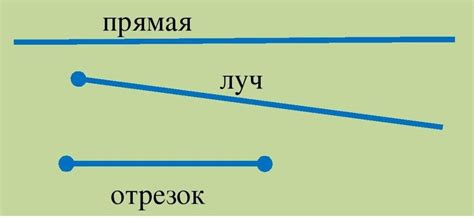 Отрезки: определение и свойства