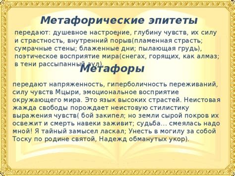 Отчужденность Мцыри от окружающего мира