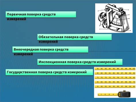 Первичная поверка как основной этап измерений