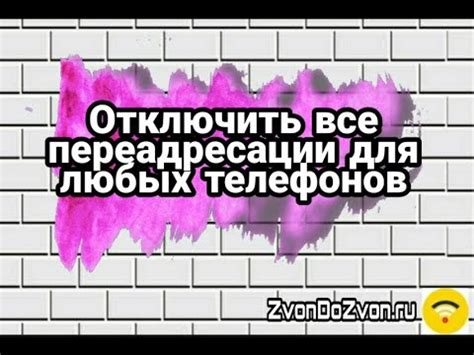 Переадресация вызова при отсутствии доступа голос 79168920892