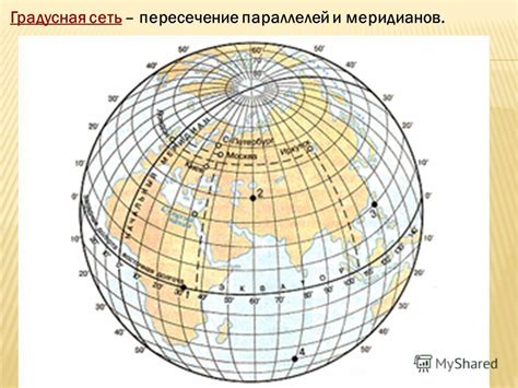 Пересечение небесных меридианов и картография