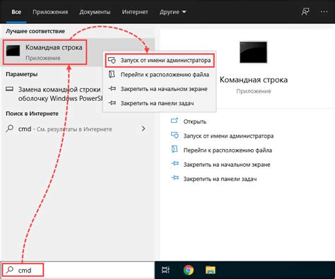 Переход в режим администратора в командной строке Windows