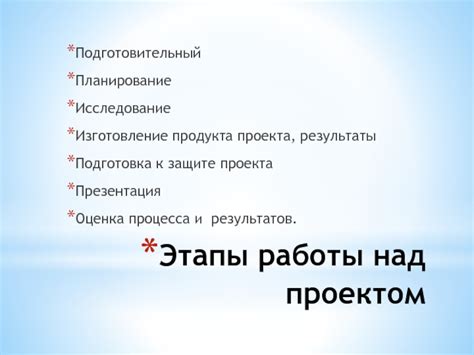 Планирование и исследование