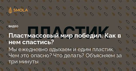 Пластмассовый мир: как изменяется наша жизнь?