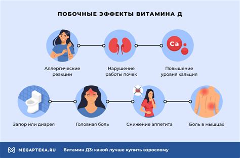 Побочные эффекты от приема витамина Д3 для грудничков