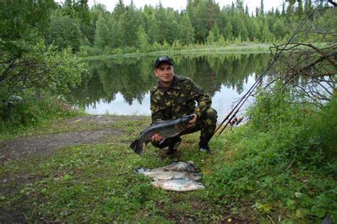 Подготовка к рыбалке на Припяти