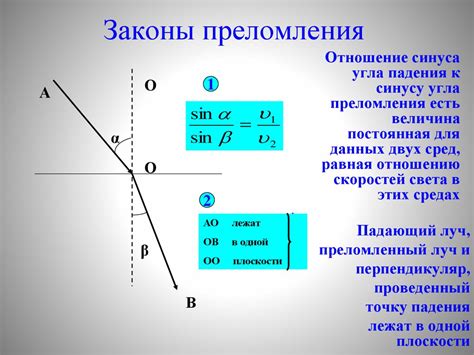 Показатели света, размеры и функции