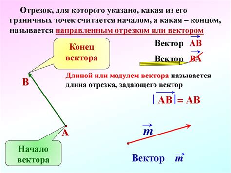 Понятие вектора