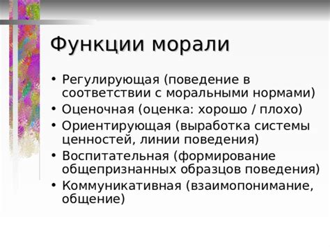 Понятие жизни в соответствии с моральными нормами