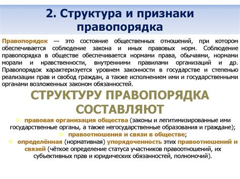 Понятие и структура