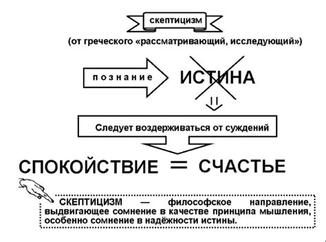 Понятие скептицизма: основные принципы