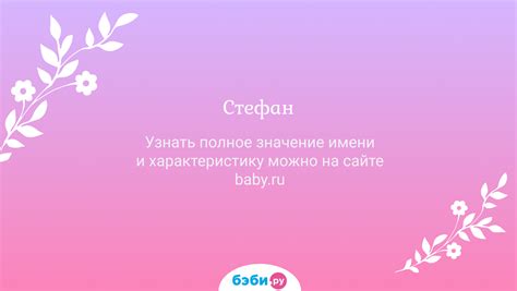 Популярность имени Стефан Найн в современном мире