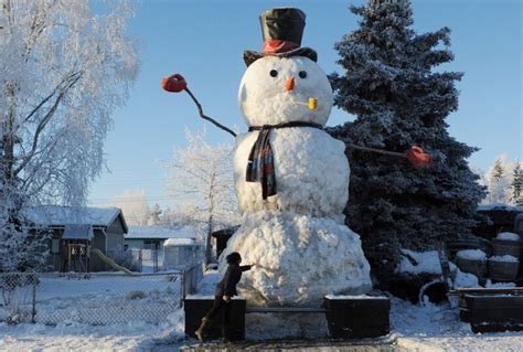 Популярность снеговиков