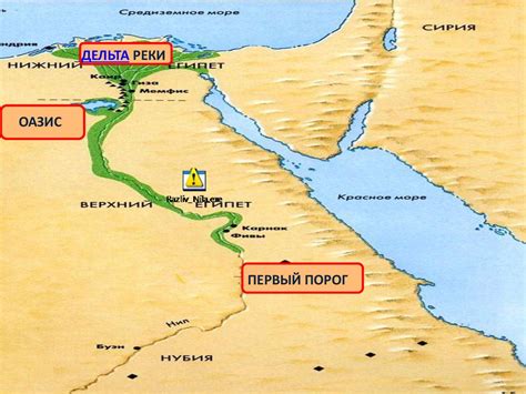 Пороги Нила: история, география, значения