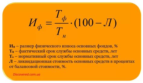 Последствия высокого процента износа