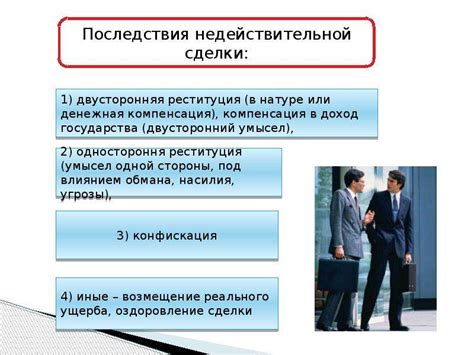 Последствия несоблюдения ответственности