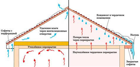 Последствия скапливания конденсата на пароизоляции