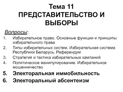 Постоянное представительство: основные принципы и функции