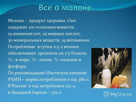 Потребление сыра, молока и йогурта: для получения кальция и других полезных веществ